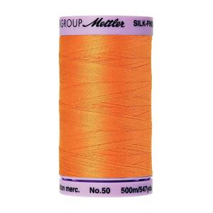 Mettler Silk-finish Cotton 50, #0122 PUMPKIN 500m Thread (Old #0829)