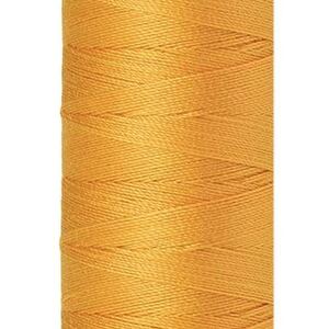 Mettler Silk-finish Cotton 50, #0161 MARIGOLD 500m Thread (Old #0505)
