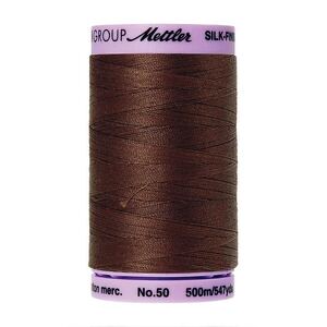 Mettler Silk-finish Cotton 50, #0173 FRIAR BROWN 500m Thread (Old #0528)