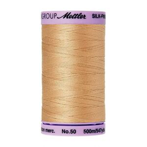 Mettler Silk-finish Cotton 50, #0260 OAT STRAW 500m Thread (Old #0515)