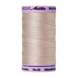 Mettler Silk-finish Cotton 50, #0319 CLOUD GREY 500m Thread (Old #0573)