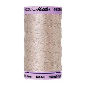 Mettler Silk-finish Cotton 50, #0319 CLOUD GREY 500m Thread (Old #0573)