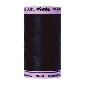 Mettler Silk-finish Cotton 50, #0954 SPACE 500m Thread (Old #0559)