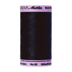 Mettler Silk-finish Cotton 50, #0954 SPACE 500m Thread (Old #0559)