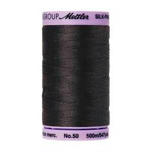 Mettler Silk-finish Cotton 50, #1282 CHARCOAL 500m Thread (Old #0700)