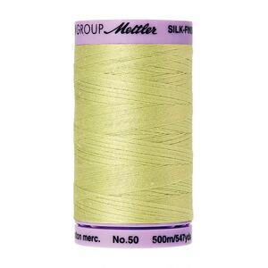 Mettler Silk-finish Cotton 50, #1343 SPRING GREEN 500m Thread (Old #0893)