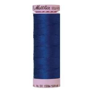 Mettler Silk-finish Cotton 50, #0816 ROYAL NAVY 150m Thread (Old Colour #0734)