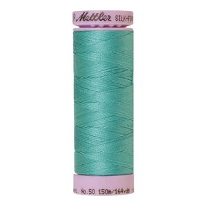 Mettler Silk-finish Cotton 50, #1091 DEEP AQUA 150m Thread (Old Colour #0899)