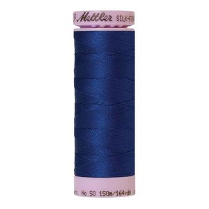 Mettler Silk-finish Cotton 50, #1304 IMPERIAL BLUE 150m Thread (Old Colour #0675)