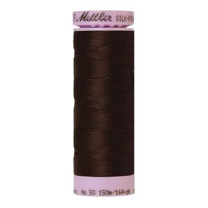 Mettler Silk-finish Cotton 50, #1382 BLACK PEPPERCORN 150m Thread (Old Colour #0618)