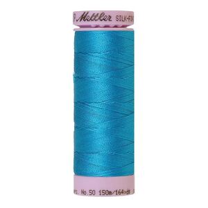 Mettler Silk-finish Cotton 50, #1394 CARIBBEAN BLUE 150m Thread (Old Colour #0814)