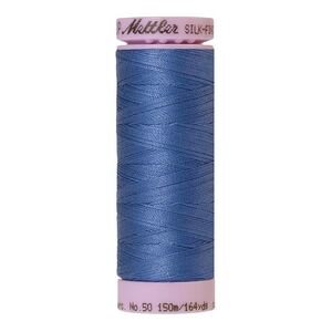 Mettler Silk-finish Cotton 50, #1464 TUFTS BLUE 150m Thread