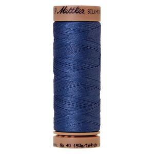 Mettler Silk-finish Cotton 40, #0815 COBALT BLUE 150m Thread