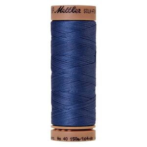 Mettler Silk-finish Cotton 40, #0815 COBALT BLUE 150m Thread