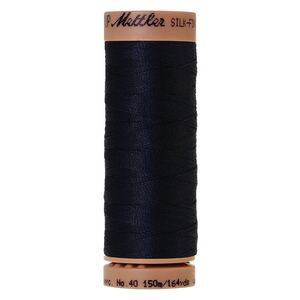 Mettler Silk-finish Cotton 40, #0827 DARK BLUE 150m Thread