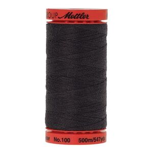 Mettler Metrosene 100, #0348 MOLE GREY 500m Corespun Polyester Thread