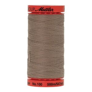 Mettler Metrosene 100, #0379 STONE 500m Corespun Polyester Thread