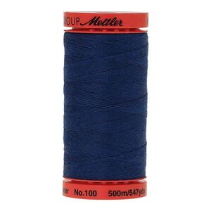 Mettler Metrosene 100, #1304 IMPERIAL BLUE 500m Corespun Polyester Thread