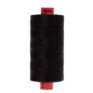 Mettler Metrosene 100, #4000 BLACK 1000m Corespun Polyester Thread