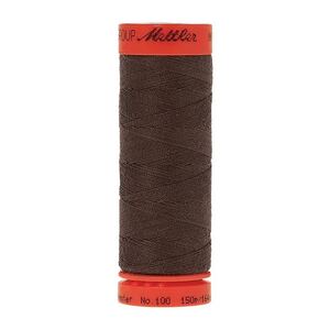 Mettler Metrosene 100, #0399 EARTHY BROWN COAL 150m Corespun Polyester Thread