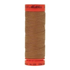 Mettler Metrosene 100, #1121 TOFFEE 150m Corespun Polyester Thread