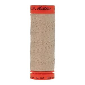 Mettler Metrosene 100, #1453 WHITE MUSHROOM 150m Corespun Polyester Thread
