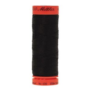 Mettler Metrosene 100, #4000 BLACK 150m Corespun Polyester Thread