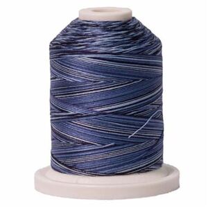 Signature Variegated 40 SM005 Denim Cotton Machine Quilting Thread 700yd