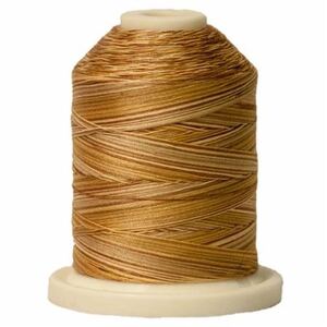 Signature Variegated 40 SM075 Tan Tints Cotton Machine Quilting Thread 700yd