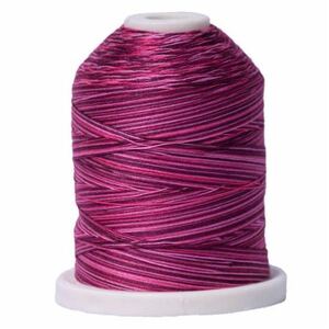 Signature Variegated 40 SM079 Raspberries Cotton Machine Quilting Thread 700yd