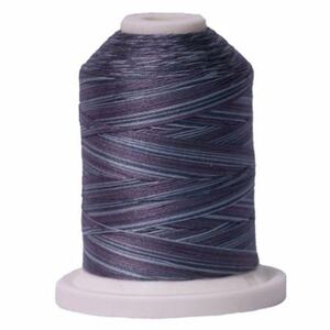 Signature Variegated 40 SM081 Smokey Blues Cotton Machine Quilting Thread 700yd