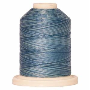 Signature Variegated 40 SM082 Blue Skies Cotton Machine Quilting Thread 700yd