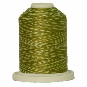 Signature Variegated 40 SM084 Limey Greens Cotton Machine Quilting Thread 700yd