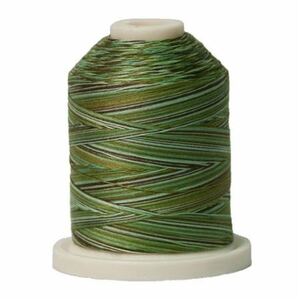 Signature Variegated 40 SM085 Grassy Greens Cotton Machine Quilting Thread 700yd