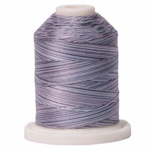 Signature Variegated 40 SM090 Grey Shades Cotton Machine Quilting Thread 700yd