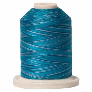 Signature Variegated 40 SM258 Dreamy Blues Cotton Machine Quilting Thread 700yd
