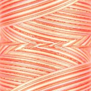 Signature Variegated 40, F261 Orange Craze Cotton Machine Quilting Thread  3000yd