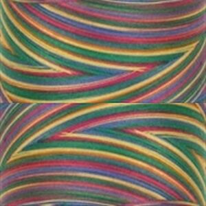 Signature Variegated 40, M01 Brights Cotton Machine Quilting Thread  3000yd