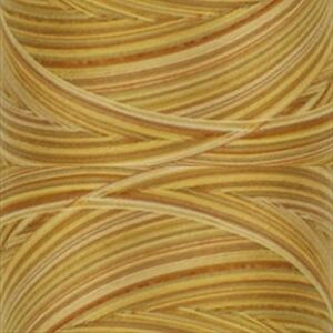 Signature Variegated 40, M09 Golden Harvest Cotton Machine Quilting Thread  3000yd