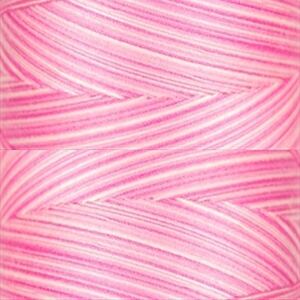 Signature Variegated 40, M78 Pinky Pinks Cotton Machine Quilting Thread  3000yd