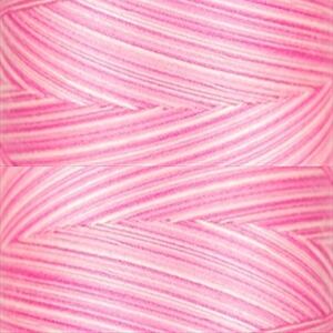 Signature Variegated 40, M78 Pinky Pinks Cotton Machine Quilting Thread  3000yd