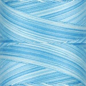 Signature Variegated 40, M82 Blue Skies Cotton Machine Quilting Thread  3000yd