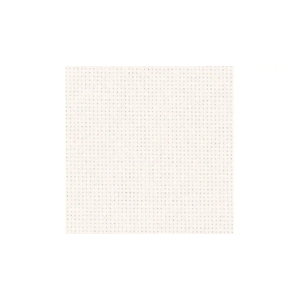 16cm REMNANT Aida Cloth 18 Count IVORY, 75cm Wide, 100% Combed Cotton