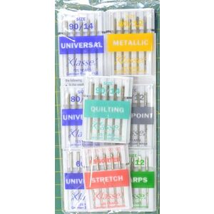 Klasse 8 x Packs of 5 Needles, Complete Story Guide, Most Popular Machine Needles