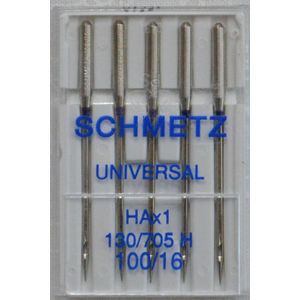 Schmetz Sewing Machine Needle, UNIVERSAL Size 100, 130/705 HAx1