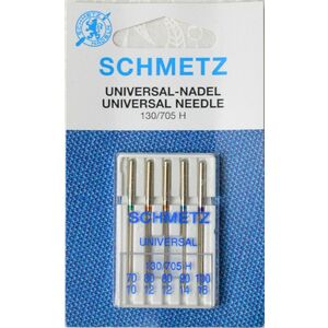 Schmetz Machine Needle UNIVERSAL Assorted Mix 70, 80, 90, 100, 130/705 HAx1