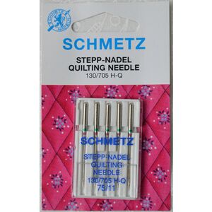 Schmetz Machine Needle Quilting Size 75, Pack Of 5, 130/705 H-Q
