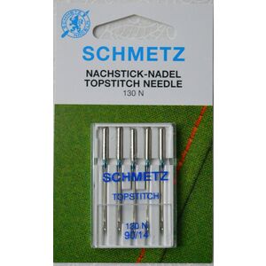 Schmetz Machine Needle TOPSTITCH Size 90 / 14, 5 Needles per pack