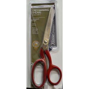 Klasse Drop Forged Serrated Edge 210mm 8&quot; Dressmaking Shears Scissors Righthanded