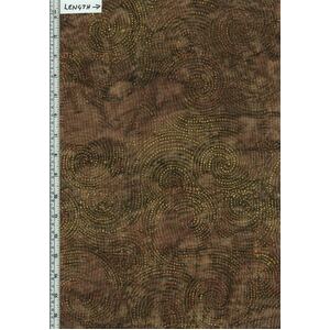 EBAY - BA108-33 Swirl Dot Browns, Deluxe Quilt backing 275cm Wide Per Metre